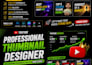 design eyecatching youtube thumbnails